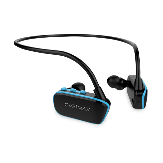 Overmax Active Sound 1.1 4GB vízálló fülhallgató és MP3 lej