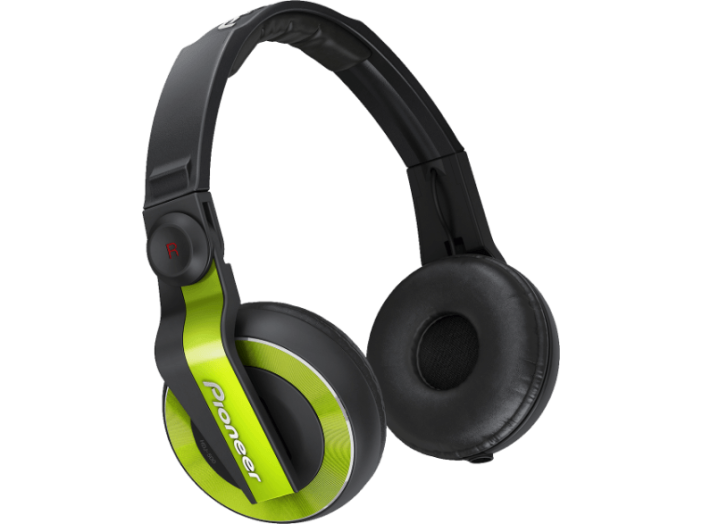 HDJ-500-GR DJ fejhallgató, zöld