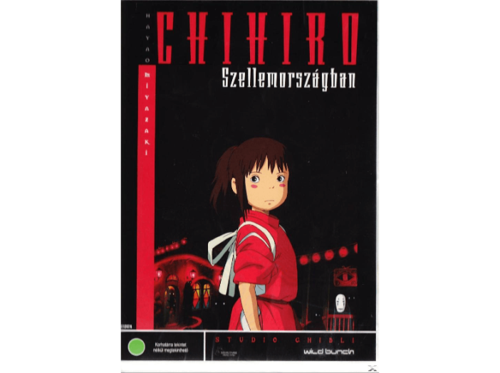 Chihiro Szellemországban DVD