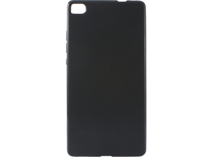 Huawei P9 Lite vékony szilikon hátlap, Fekete