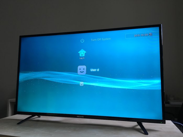 Inexive DLED LE-5519 led TV 139 cm Auchan