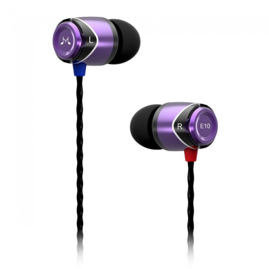 SoundMAGIC E10 In-Ear fülhallg lila-fekete