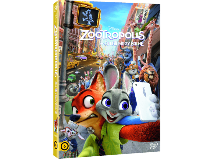 Zootropolis - Állati nagy balhé O-ringgel (selfie) DVD