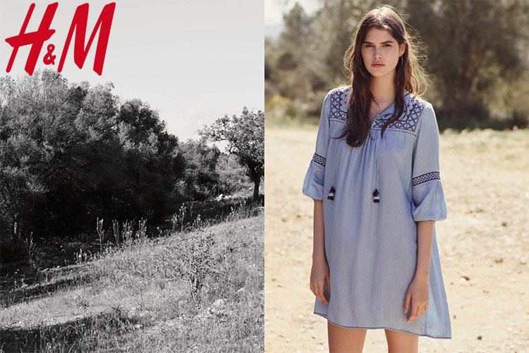 Kék nyár a H&M-ben - divatos ruhák, trendi színek