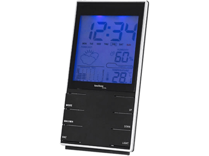 WS 9120 időjáráselőrejelző, belső hőmérséklet/páratartalom