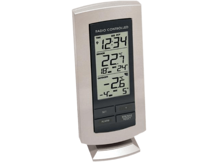 WS 9140 Rádiójelvezérelt külső/belső hőmérő