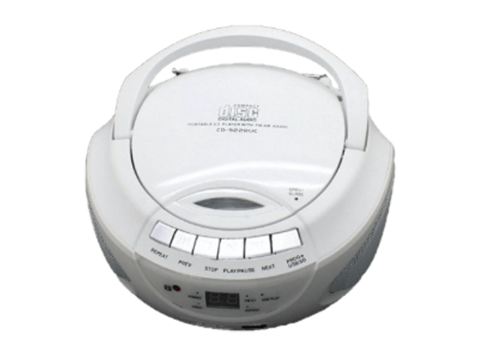 NPB300 hordozható CD-s rádió, fehér