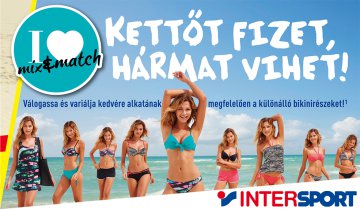 Intersport fürdőruha akció!