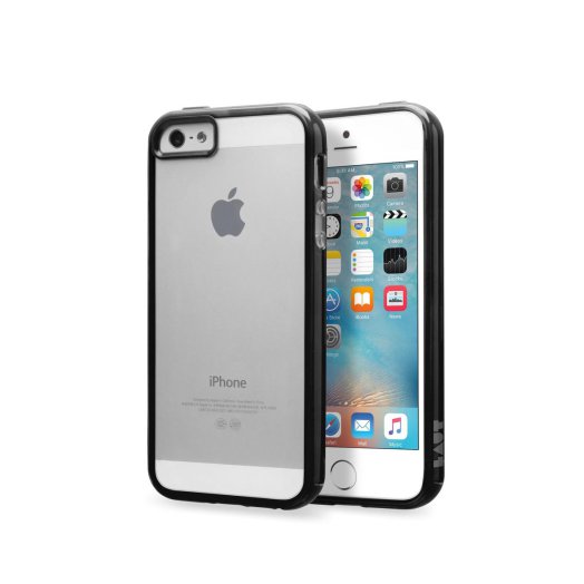 LAUT - Re-Cover iPhone 5/5s/SE tok - Fekete