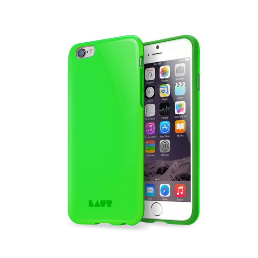 LAUT - Huex Neon iPhone 6/6s tok - Neon zöld