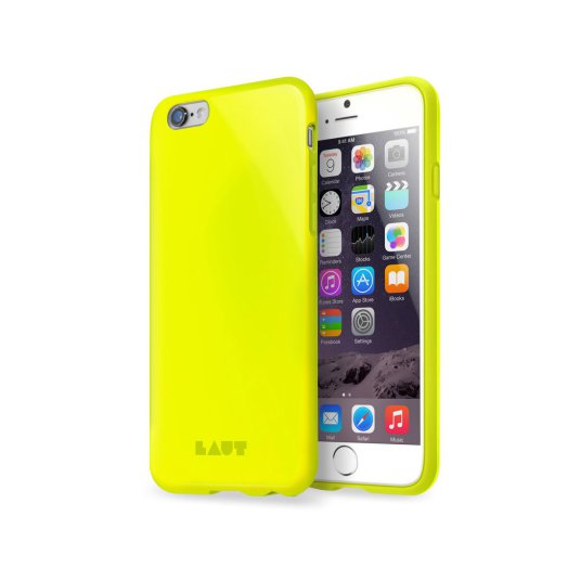 LAUT - Huex Neon iPhone 6/6s tok - Neon sárga