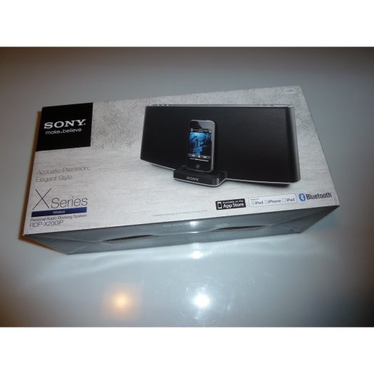 DEMO Sony - X200 Vezetéknélküli dokkolós Bluetooth kihangosító - iPod / iPhone / iPad