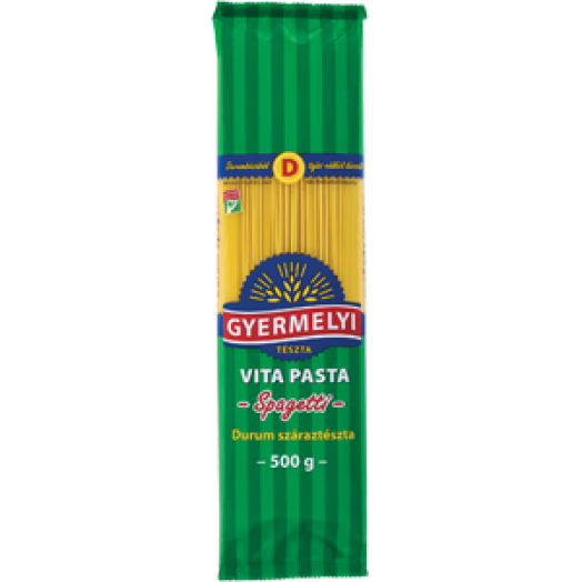 Vita Pasta durum száraztészta 538 Ft/kg, többféle