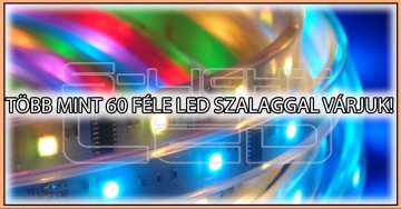 Keresse az S-Light logóval ellátott LED szalagokat
