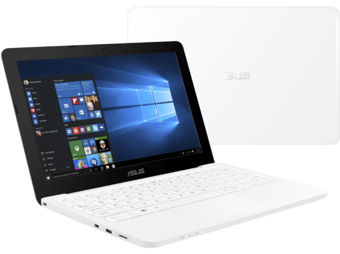 E202SA-FD0016D fehér notebook (11,6"/Celeron/4GB/500GB/DOS)