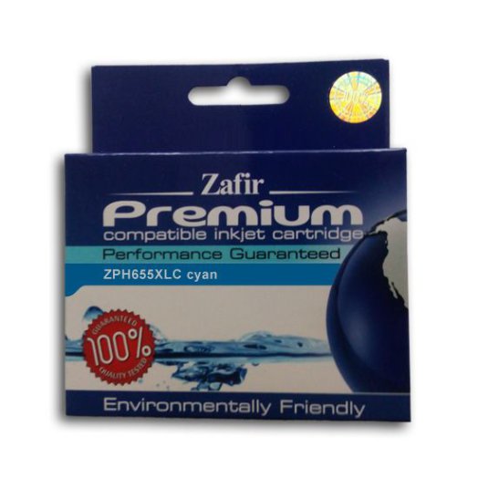 Zafír patron ZPH655XLC (HP CZ110AE) kék