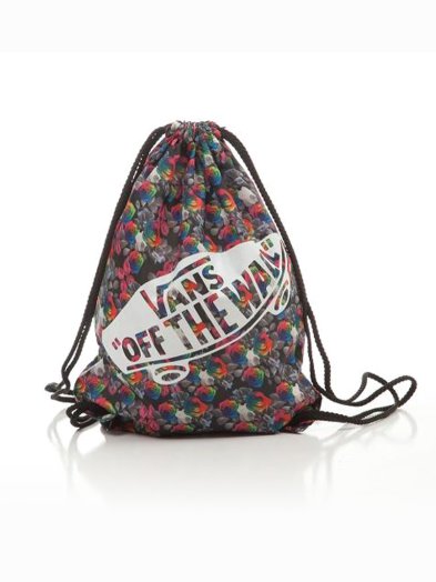 W Benched Bag Rainbow Floral