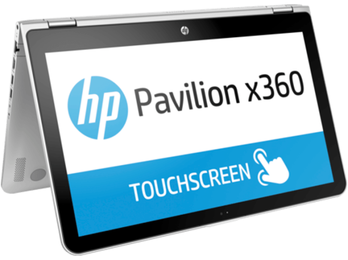 Pavilion x360 ezüst notebook X5D72EA(15,6" Full HD IPS/Core i5/8GB/1TB HDD/GT930 2GB VGA/Windows 10)