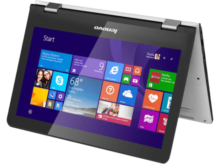 IdeaPad Yoga 300 80M1007Q fehér (11,6"/Celeron/2GB/500GB/Windows 10)