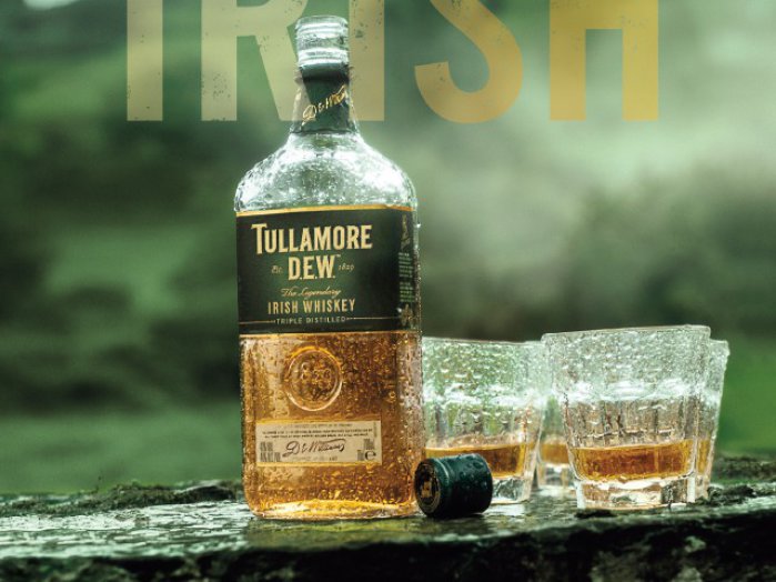 Tullamore Dew ír whiskey