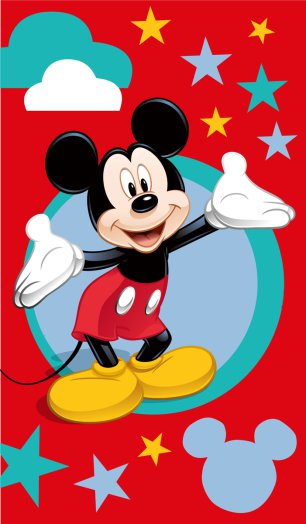 Mickey egeres törölköző