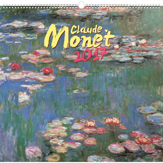 Falinaptár Claude Monet 6095