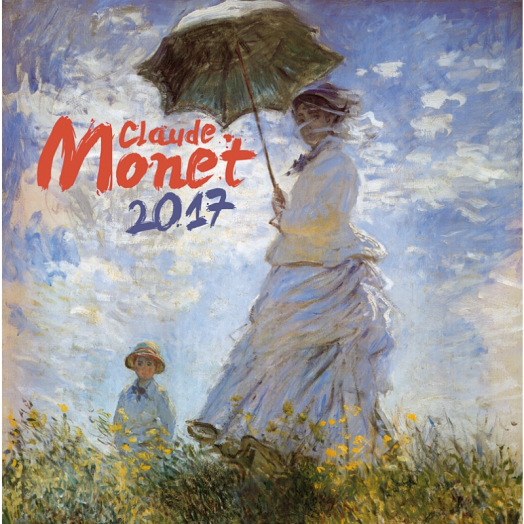 Falinaptár Claude Monet 6097