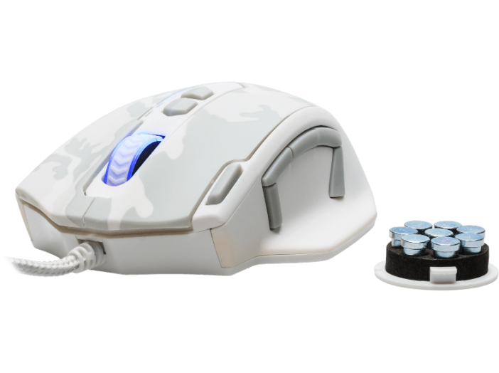 GXT 155W fehér gaming mouse (20852)