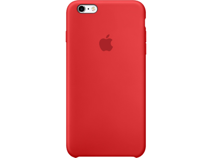 iPhone 6S szilikon tok piros (MKY32)