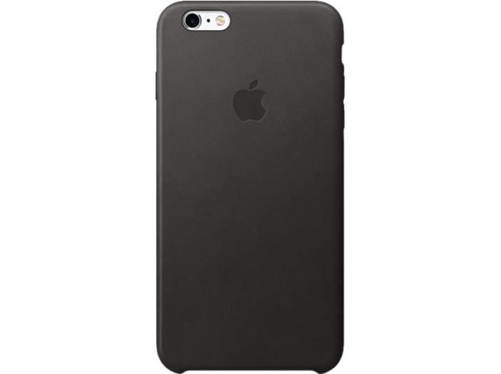 iPhone 6S Plus bőr tok fekete (MKXF2)