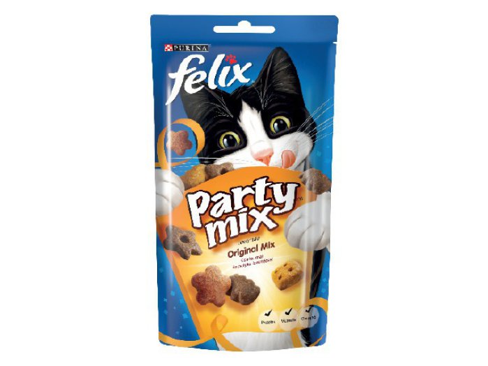 Felix Party mix jutalomfalat macskáknak