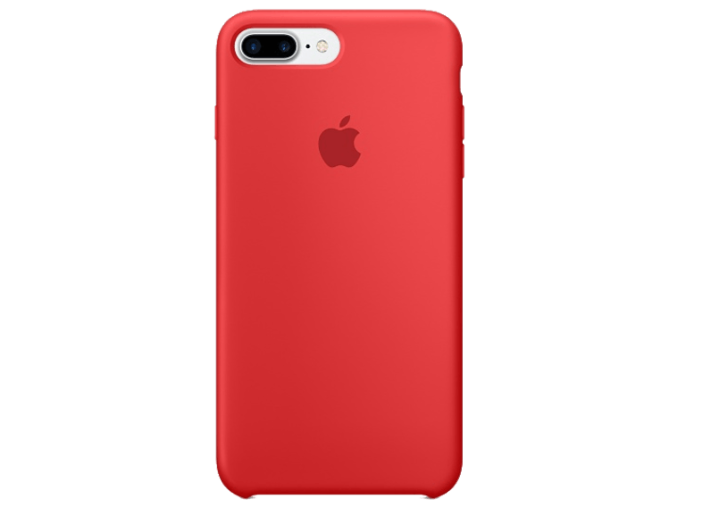 iPhone 7 Plus piros szilikontok (mmqv2zm/a)