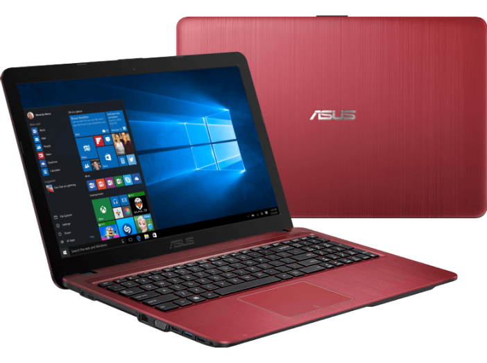 X540SA-XX154T piros notebook (15,6"/Celeron/4GB/500GB/Windows 10)