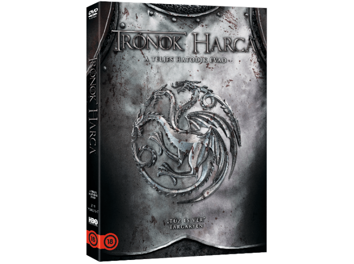 Trónok harca 6. évad - Limitált külső "Targaryen" papírborítóval (DVD)