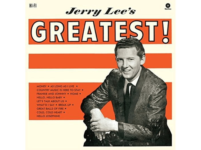 Jerry Lee's Greatest! (HQ) Vinyl LP (nagylemez)
