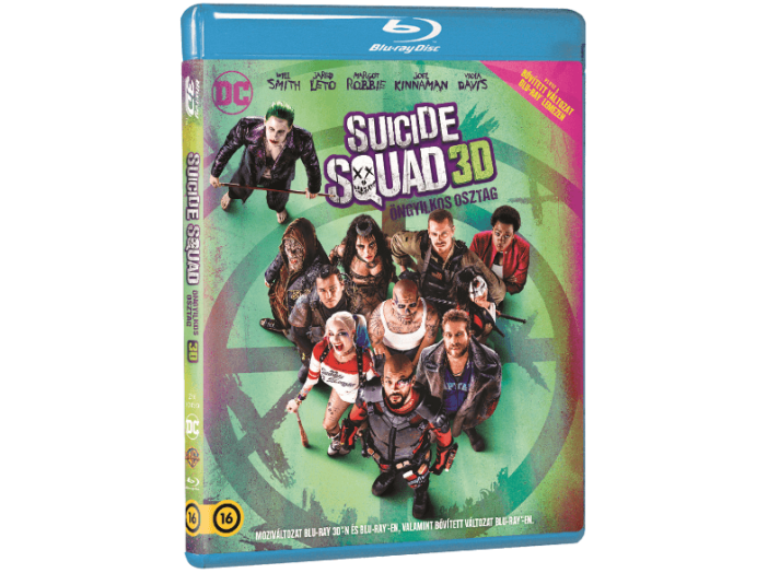 Suicide Squad - Öngyilkos osztag (Bővített kiadás) (3D Blu-ray + Blu-ray)