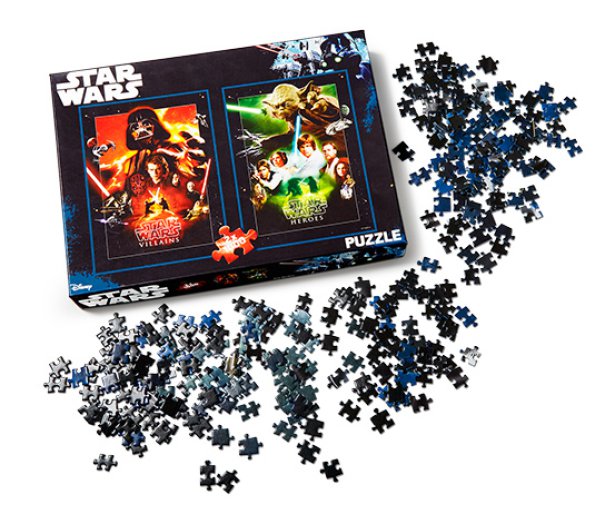 2 Star Wars puzzle szettben