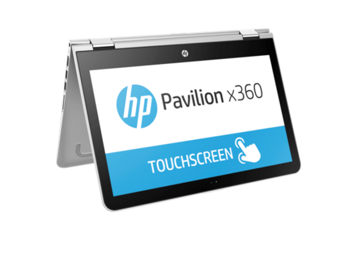Pavilion x360 ezüst 2in1 eszköz Z9E22EA (13,3" Full HD touch/Core i5/4GB/128GB SSD/Windows 10)