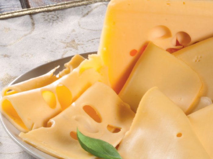 Nagylyukú vagy füstölt edami sajt