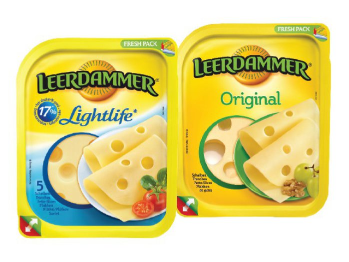 Leerdammer szeletelt sajt