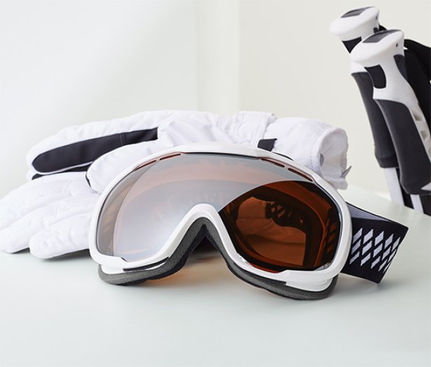 Sí- és snowboard szemüveg, fehér