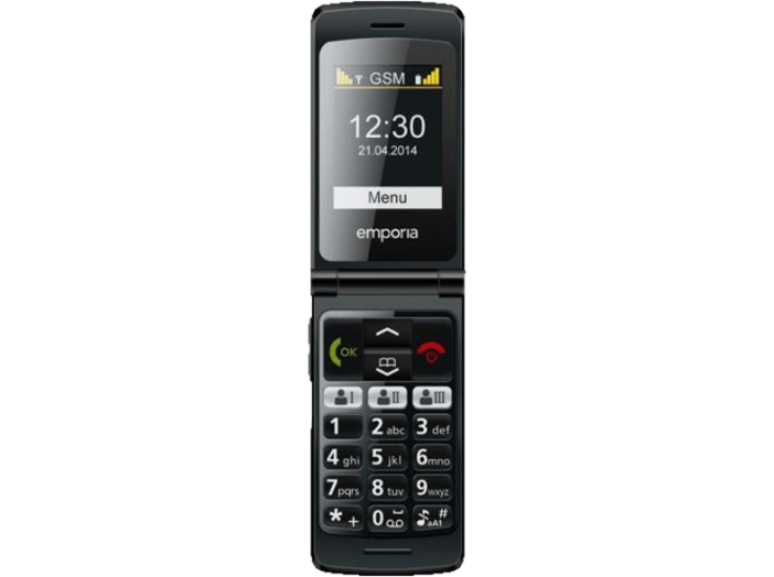 F220 Flip basic fehér mobiltelefon