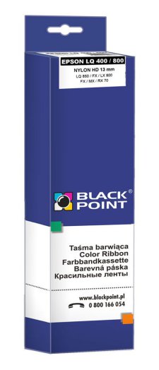Black Point festékszalag KBPE400 (Epson LQ 400 / 800) fekete