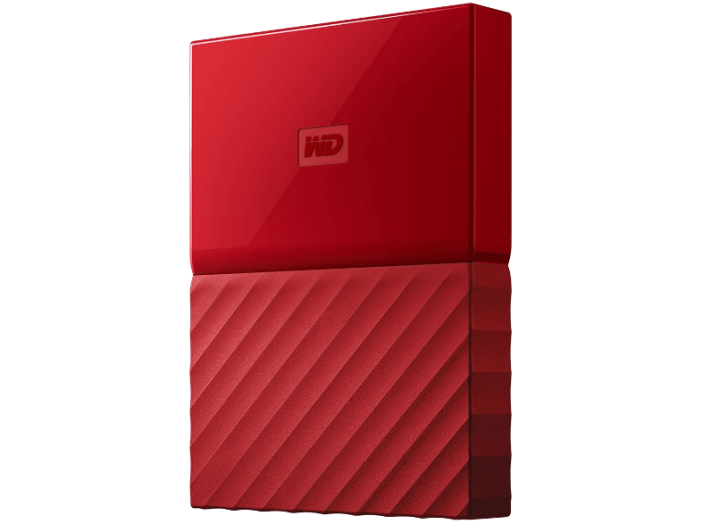My Passport Ultra piros 4TB külső USB 3.0 2,5" HDD (WDBYFT0040BRD)