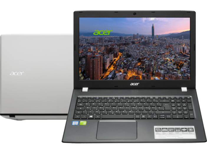 Aspire E5-575G-558C fehér notebook NX.GDVEU.006 (15,6"/Core i5/4GB/1TB/GT 940MX 2GB VGA/Linux)