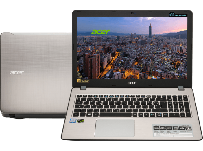Aspire F5-573G ezüst notebook NX.GDAEU.008(15,6" FullHD/Core i5/4GB/1TB+128GB SSD/GTX 950 4GB/Linux)