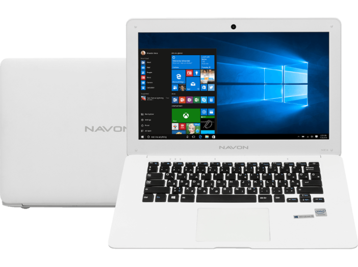 Stark NX14 fehér notebook (14,1"/Atom/2GB/32GB eMMC/Windows 10)