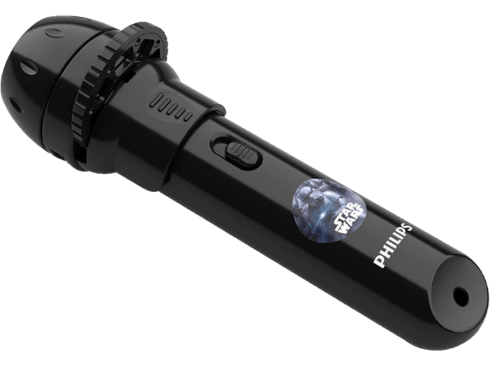 Philips Star Wars projektoros zseblámpa, LED, fekete (71788/99/16)