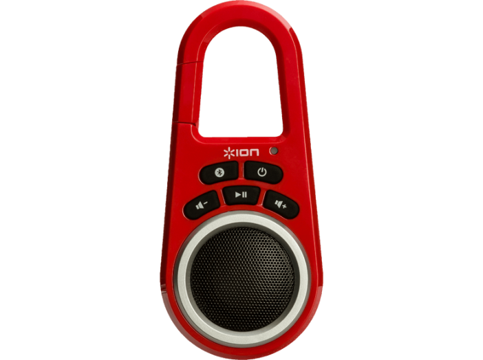 Clipster csíptethető mobil bluetooth hangszóró, piros