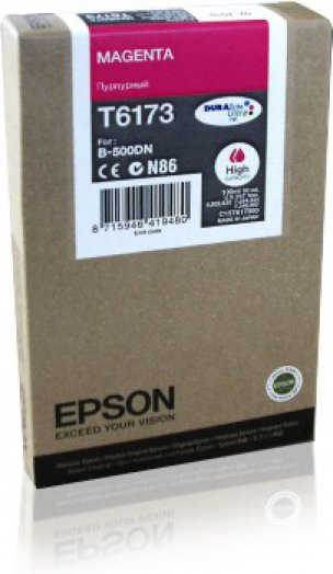 Epson C13T617300 (T6173) eredeti patron piros